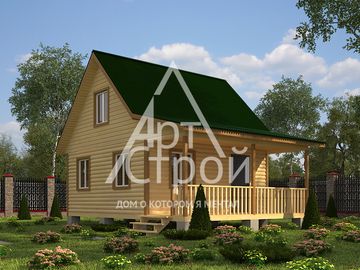 Проект Дом из бруса Волоколамск