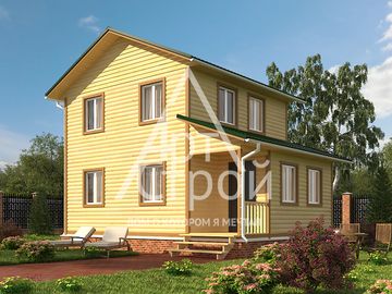 Проект Дом из бруса Рыбинск