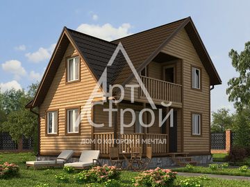 Проект Дом из бруса Смоленск